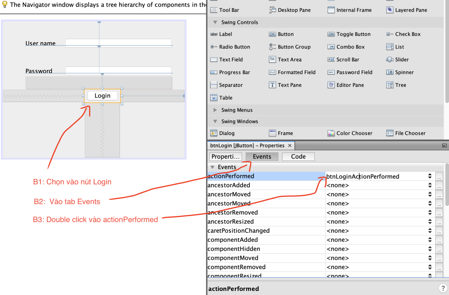 Cài đặt Netbeans và viết chương trình Java Swing đầu tiên - Deft Blog