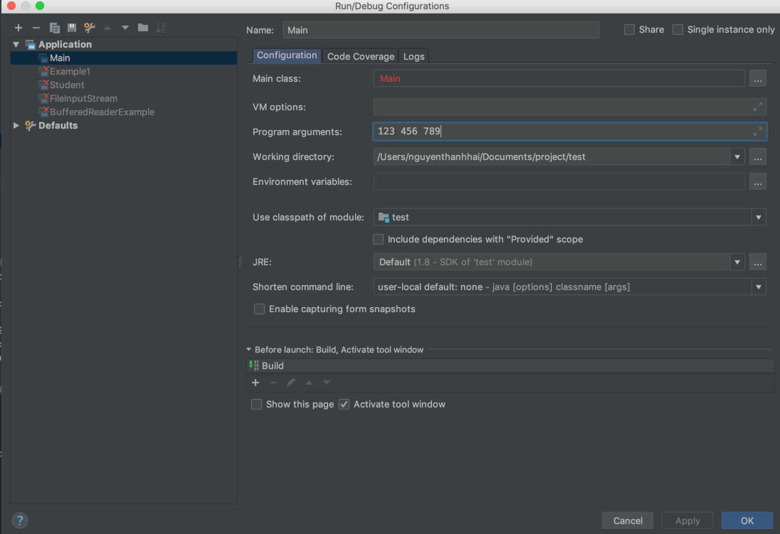 Truyền tham số đầu vào cho hàm main trong Java Deft Blog