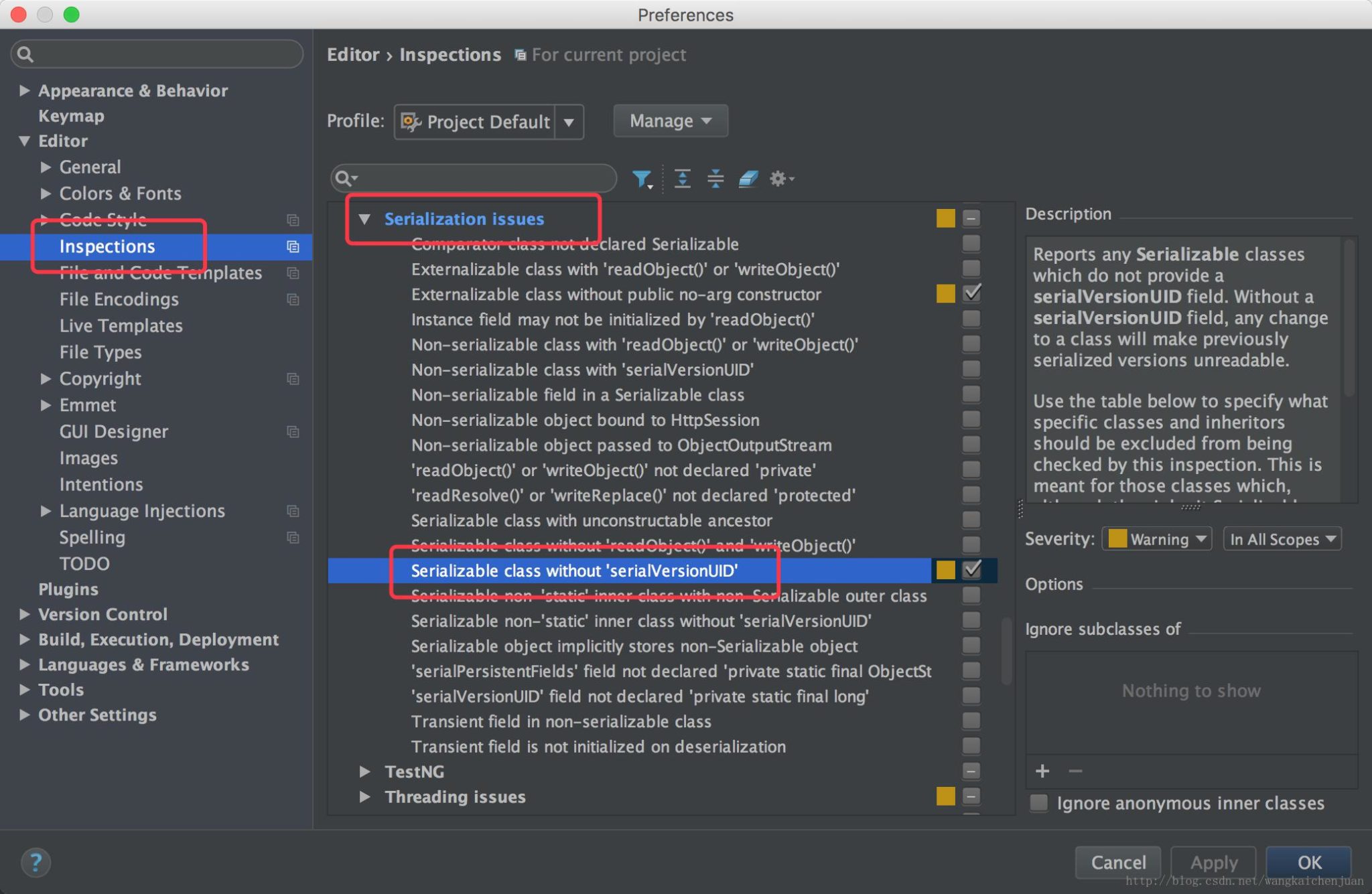 Cách Generate SerialVersionUID Trong IntellIJ - Deft Blog