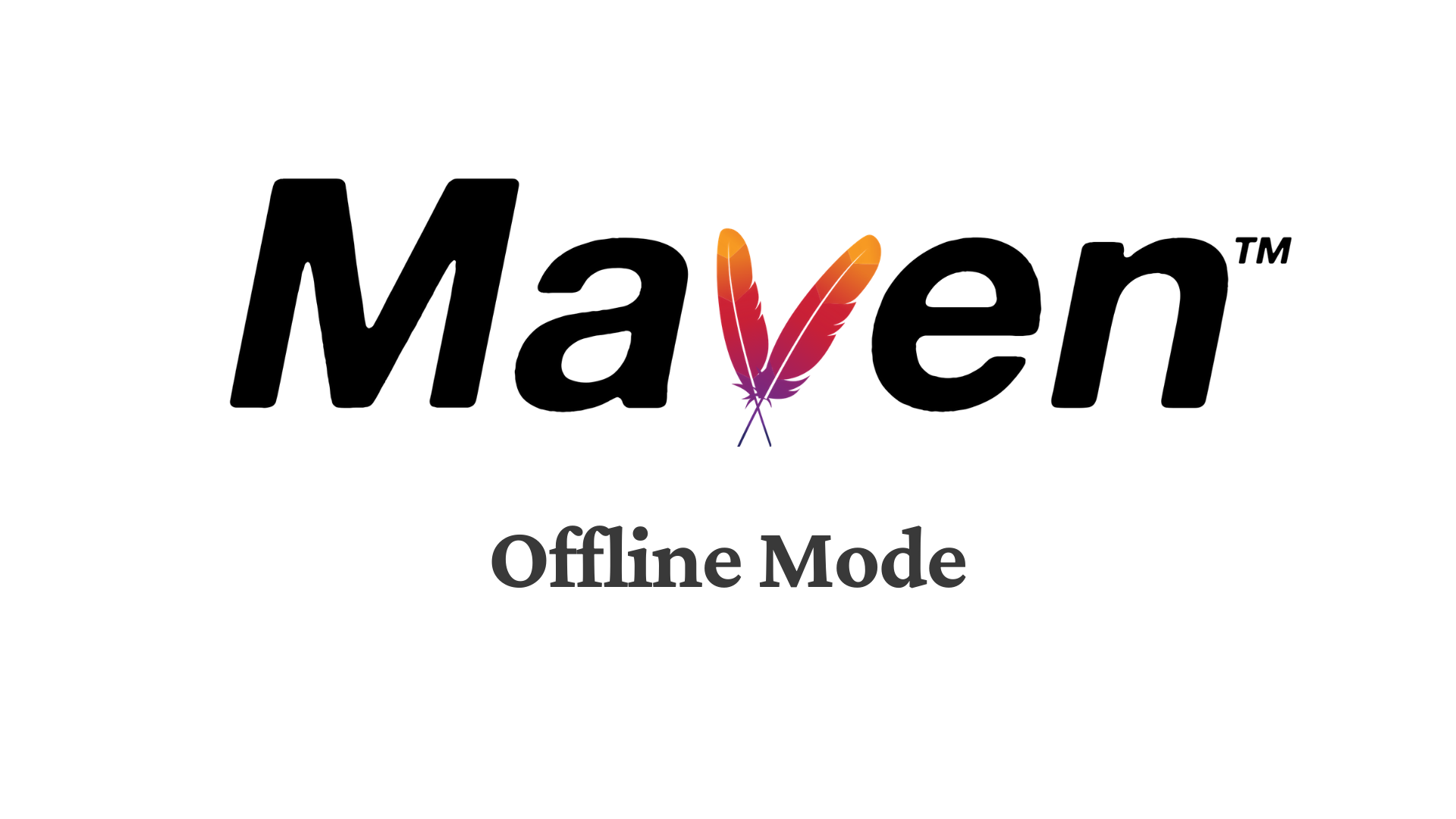 offline mode intellij maven
